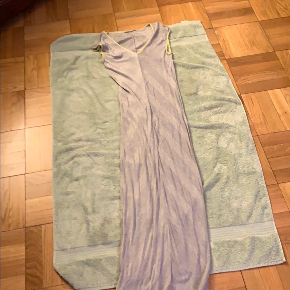 Long, Grey , light weight dress